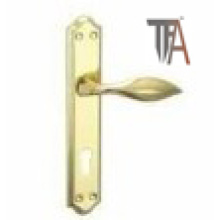 Gold Color Iron Material Door Handle for Home Decoration